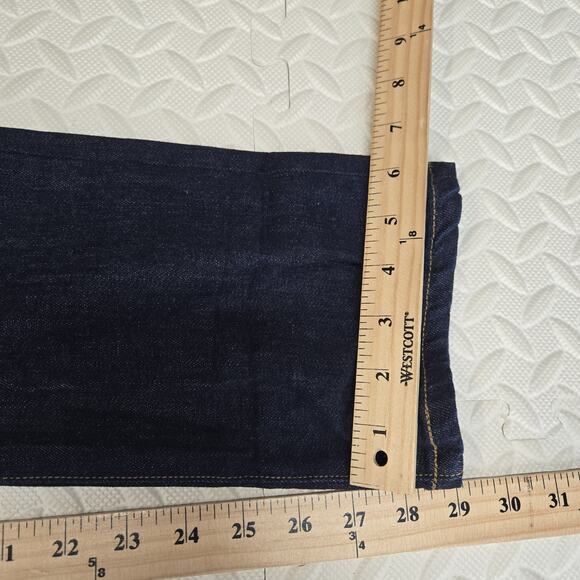 Raleigh Denim x Kate Spade Jeans Womens 26 Dare Straight Leg Mid Rise Dark Wash - Picture 16 of 16